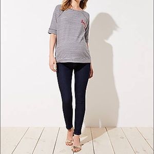 Loft - petite maternity skinny pants